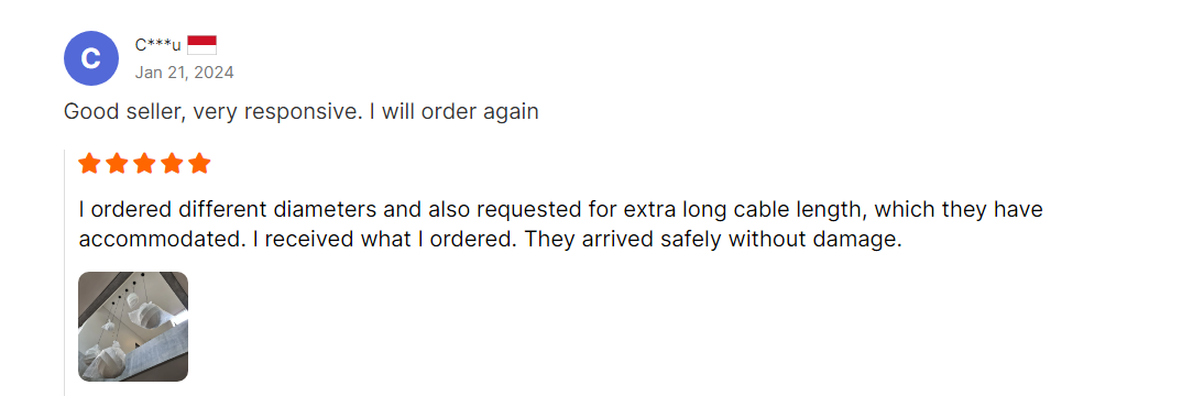 Customer Feedback 5