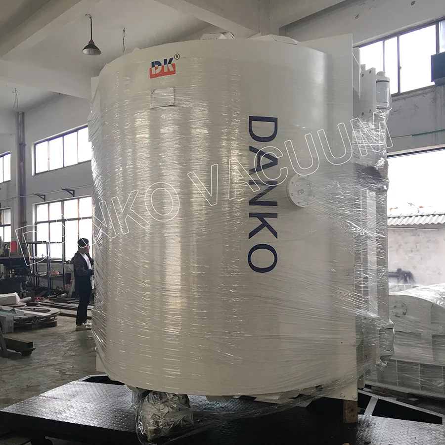 Plastic Cosmetic Bottle Coating Vacuum Evaporation Metallizing System