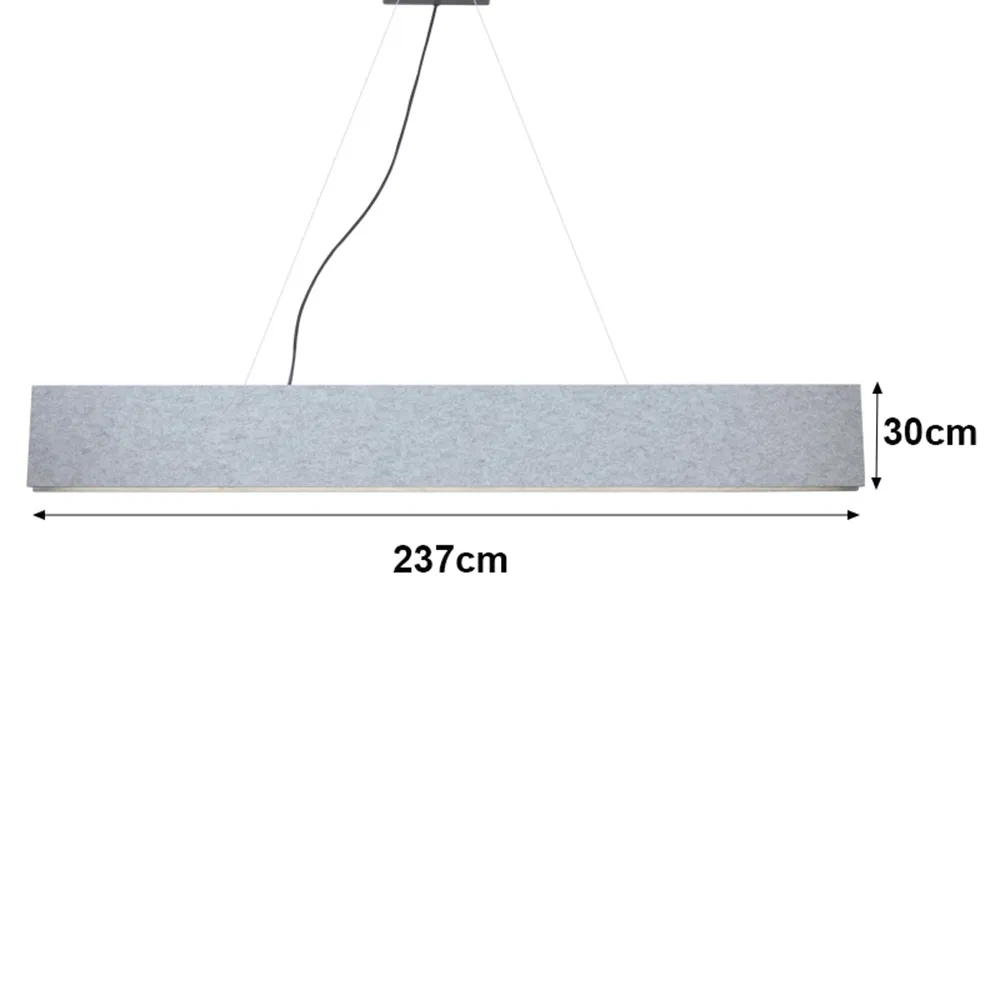 New Design Pet Felt Nordic Vintage Decorative LED Lighting