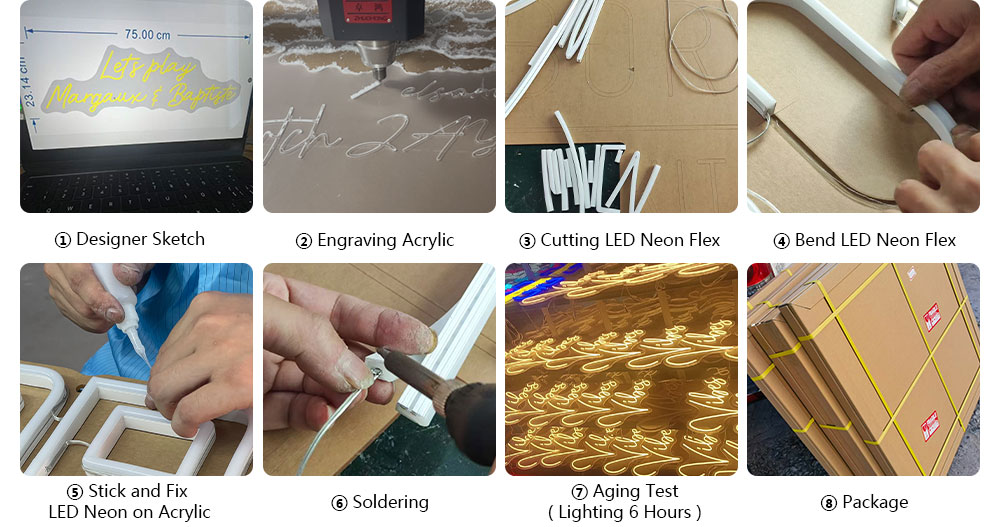 Manufacturing steps