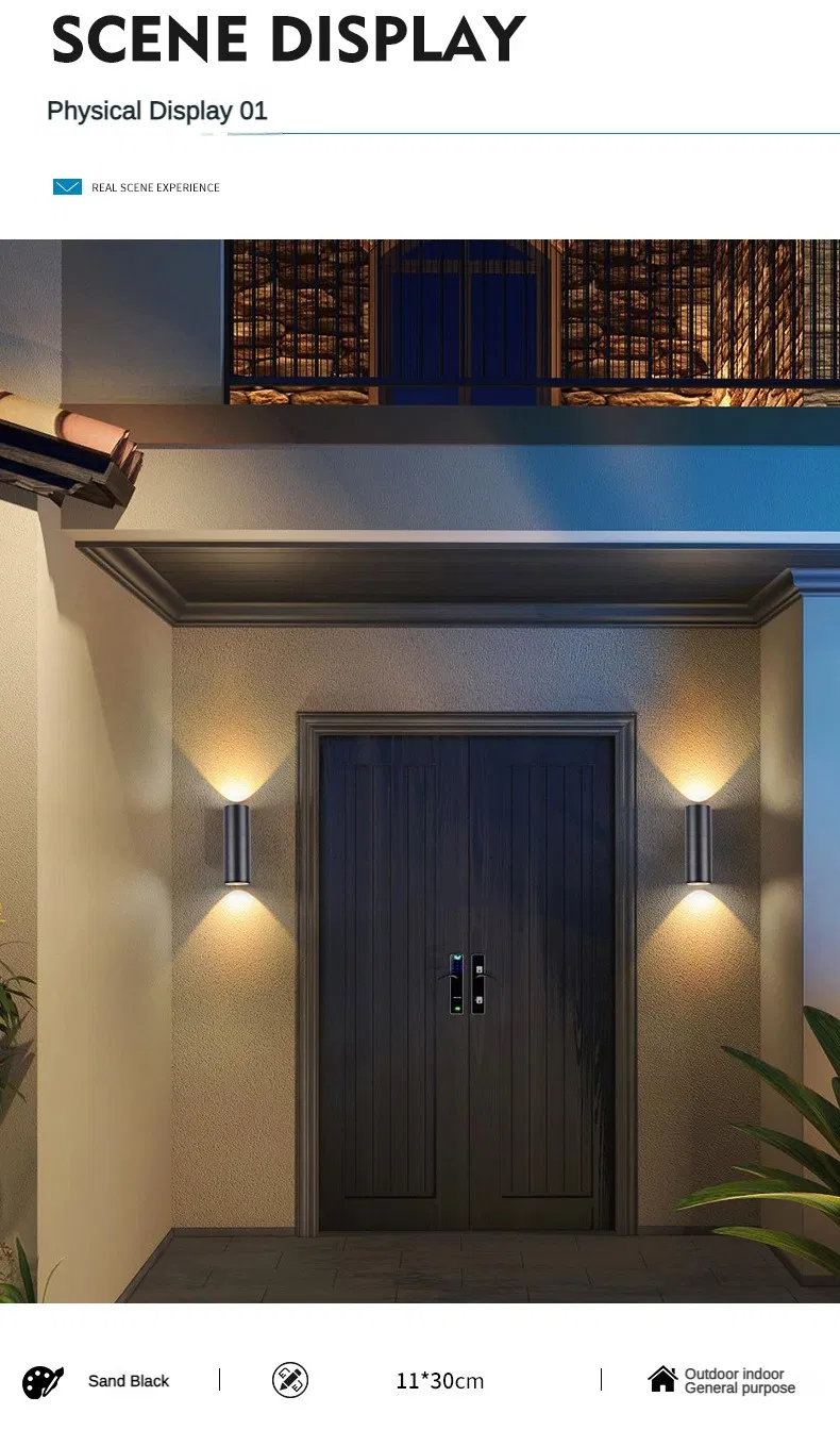 Aluminum Modern Decoration Home Indoor Wall Lamp Wall Mount LED Lighting