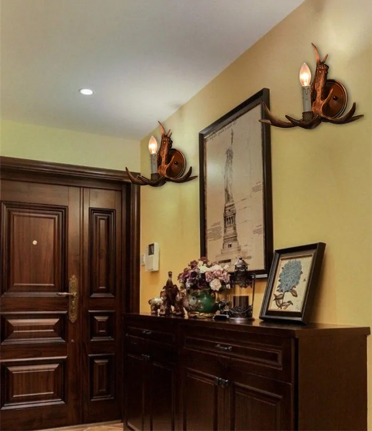Antler Art Wall Lamp (WH-VR-71) Showcase 2