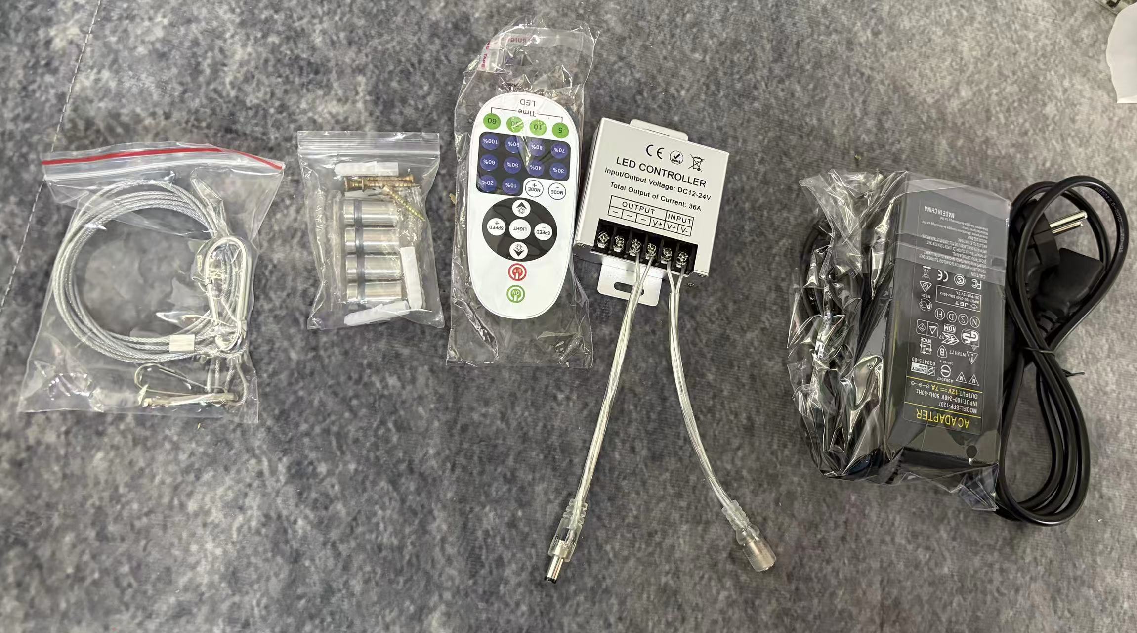 Accessories list
