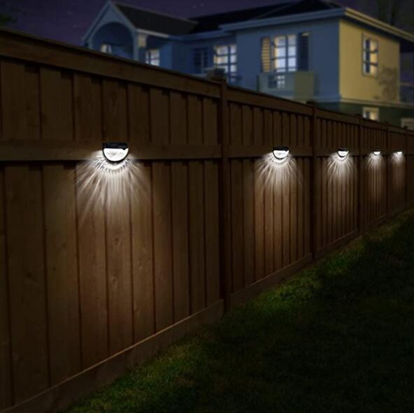 Vinyl Chain Link Bunnings Solar Fence Lighting for Metal Fence Posts for Garden Decorative