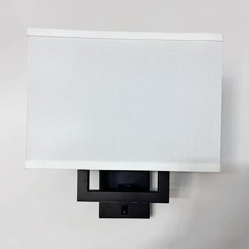 Hospitality Wall Lights Fabric Light Shade Custom Wall Lamp New Design Light