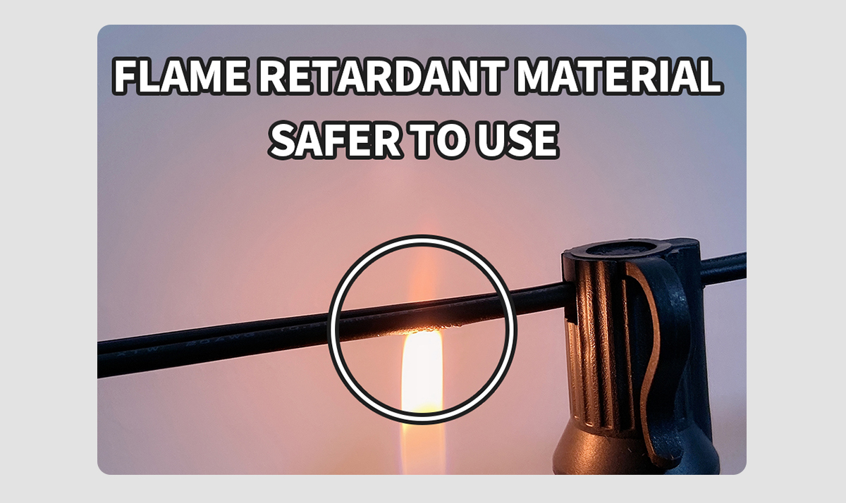 Shatterproof LED Bistro Lights