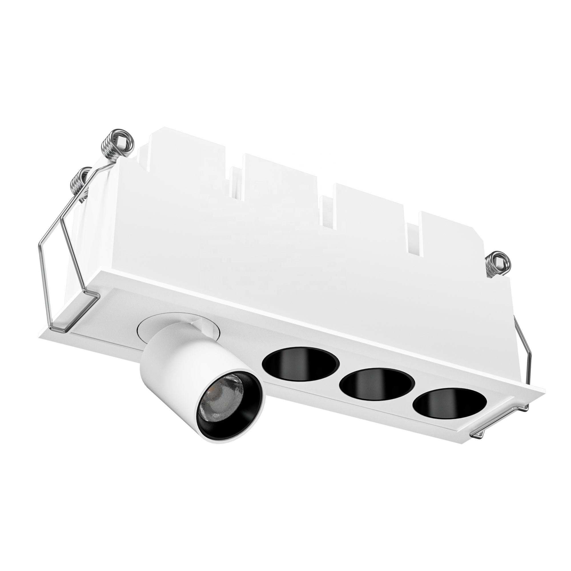 Arcllux Adjustable Architectural Spotlight Trimless Die Casting Aluminium Interior Recessed Downlight