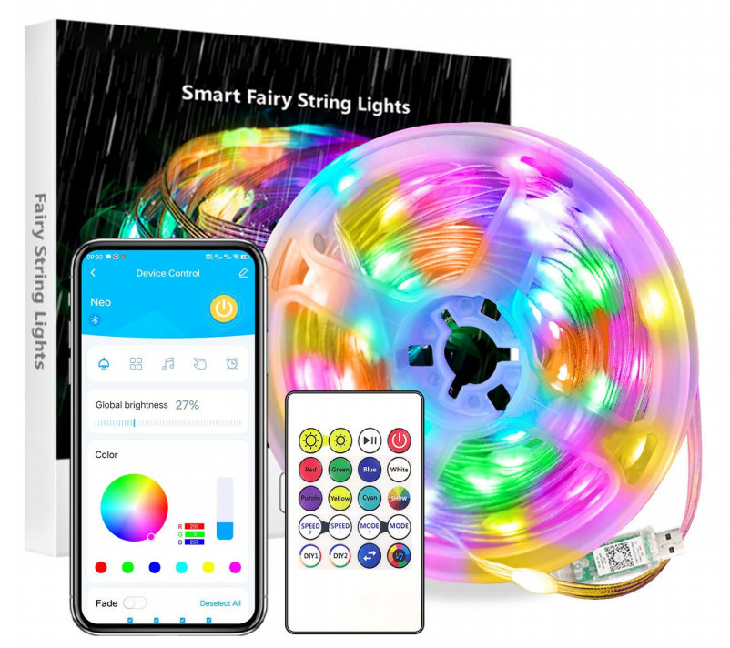 Fairy String Lights Controller App Interface
