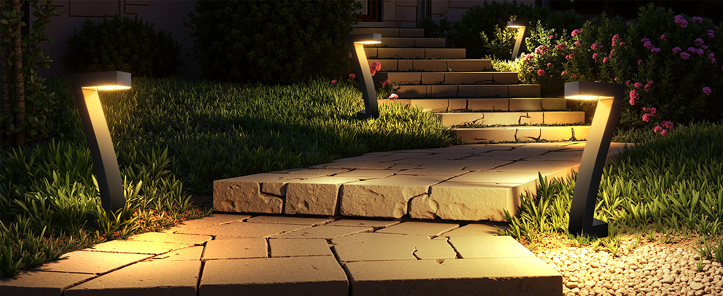 Outdoor Waterproof Solar Garden Pathway Lights