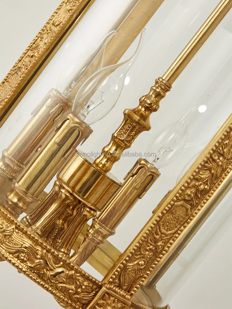 Custom European Style Vintage Lantern Lamp Detail 2