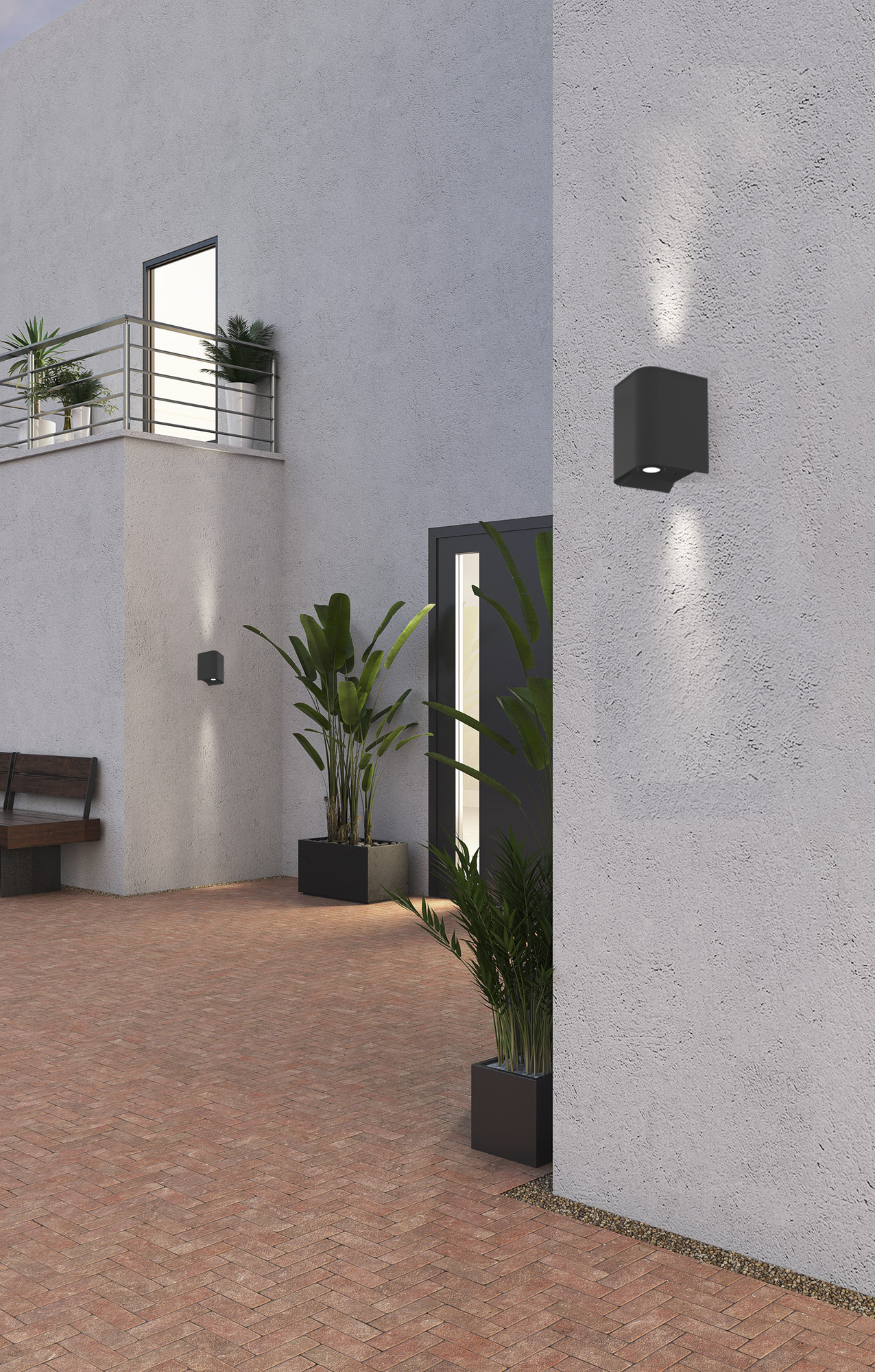 Elegant LED Waterproof Outdoor Wall Light for Garden Decor