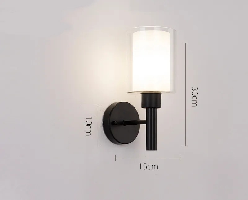 Chic Decorative Glass Wall Lamp for Stylish Home and Hospitality Spaces
