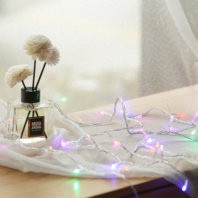 High Quality multicolor LED Decorative String Lights Curtain for Wedding, Party, Christmas Outdoor Garden