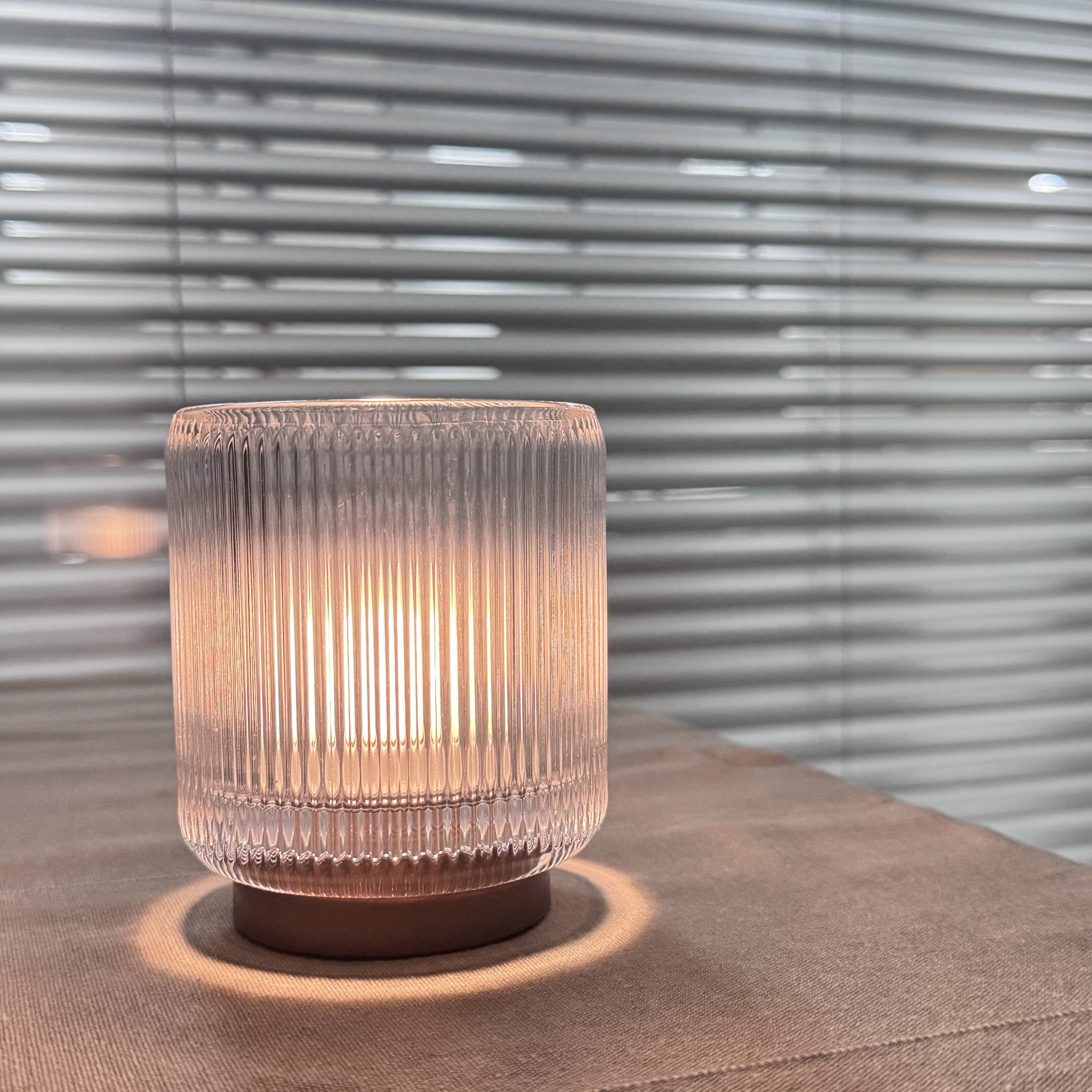 LED Cup Lamp Indoor Decorative Lighting Glass Material for Bedroom Fashion Style Modern Warm Lighting