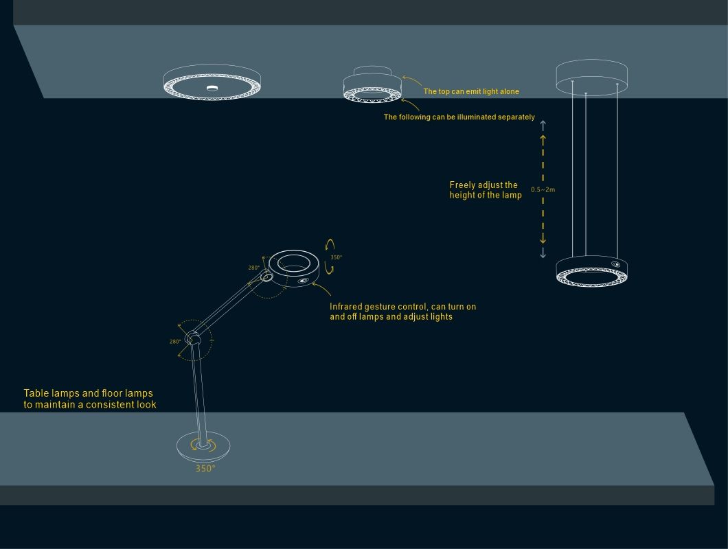 LED Pendant Light Detail 3
