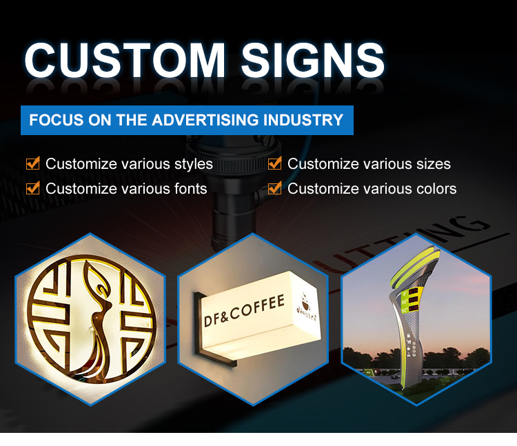 Sign Lighting Feature Design