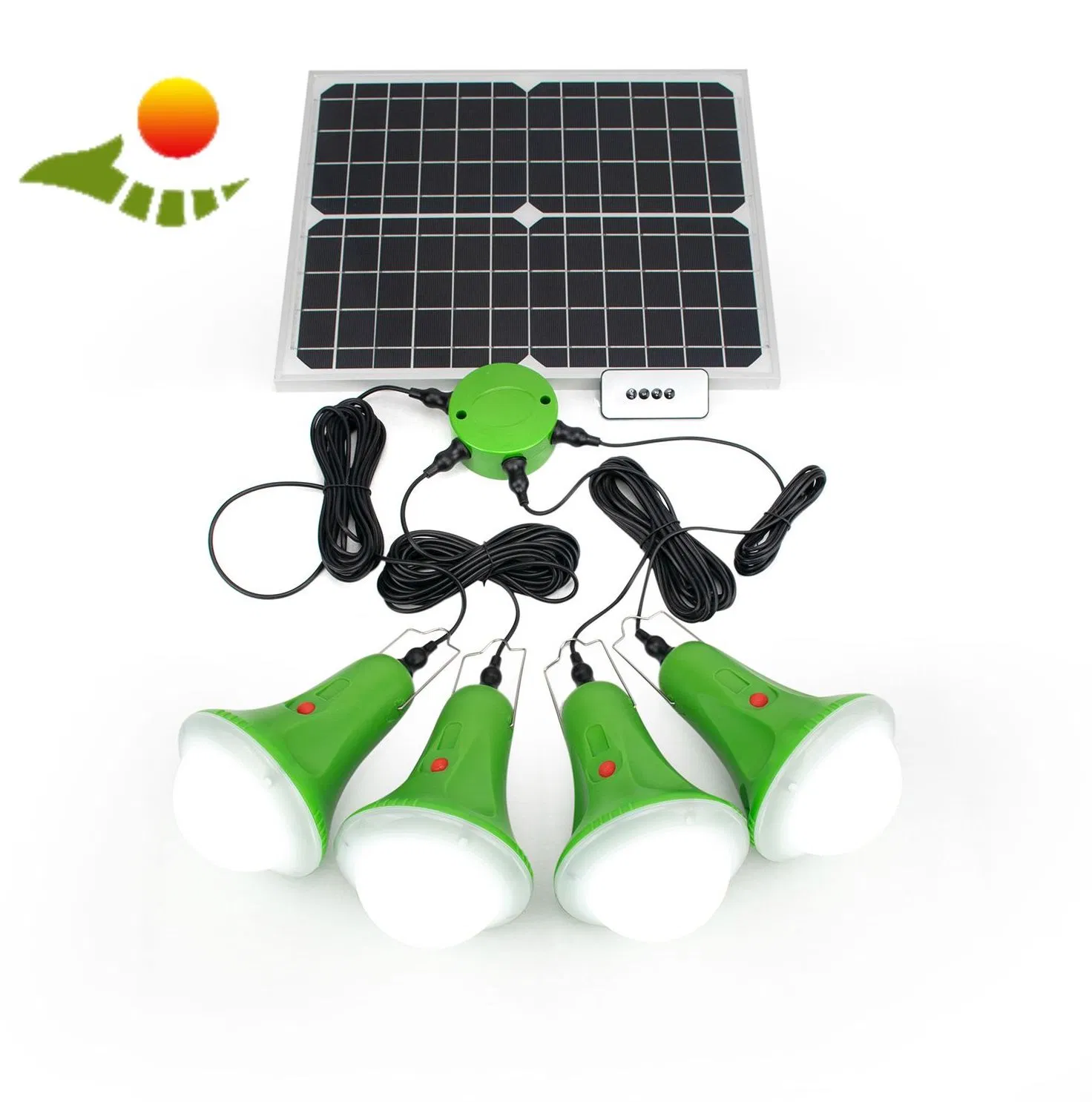 Portable Solar Power System for Elegant Decorative Lighting for Home