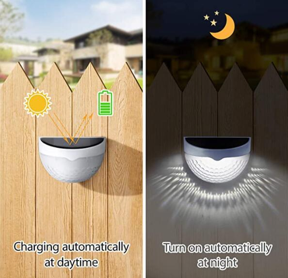 Vinyl Chain Link Bunnings Solar Fence Lighting for Metal Fence Posts for Garden Decorative