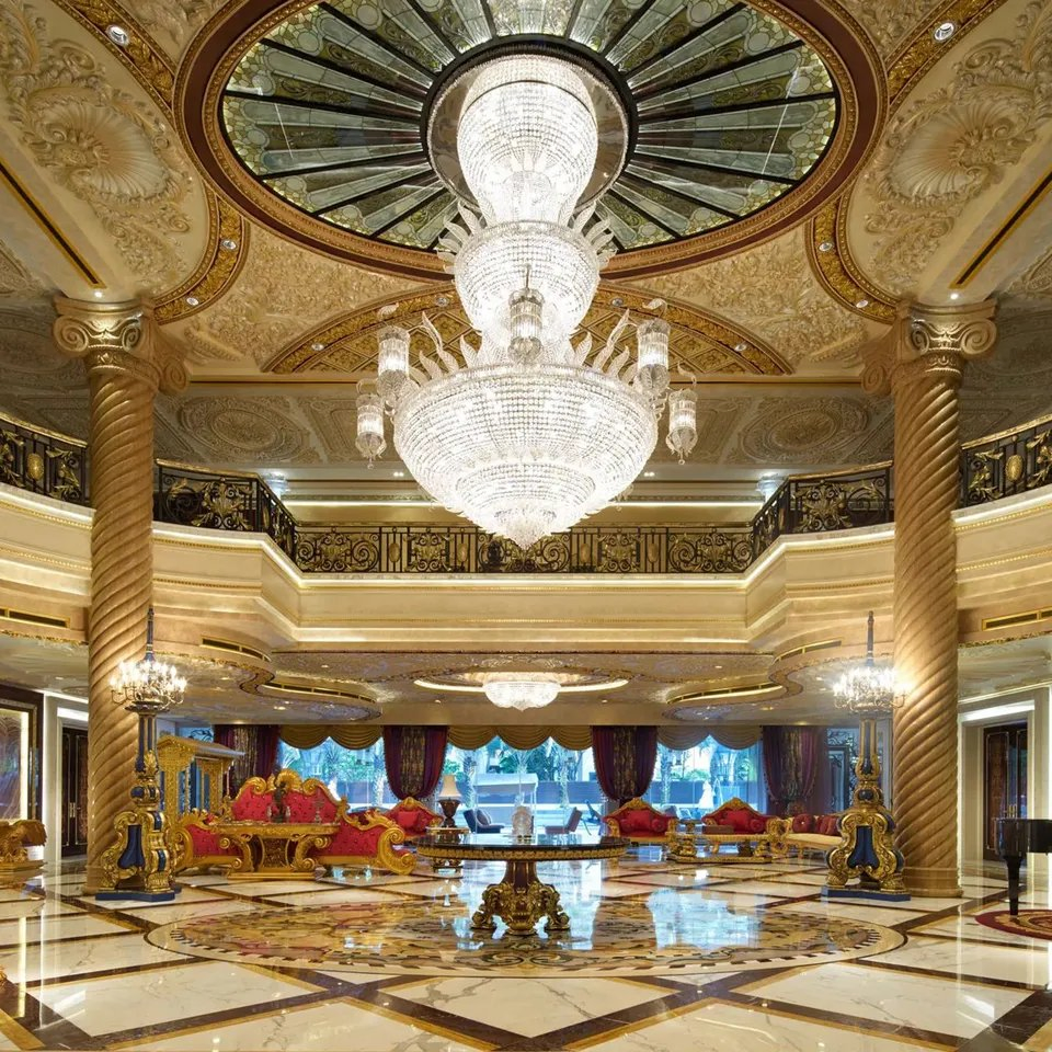 New Design Luxury Crystal Chandeliers Glass Hanging Lamps Living Room Hotel Lobby Decorative Ceiling Lighting