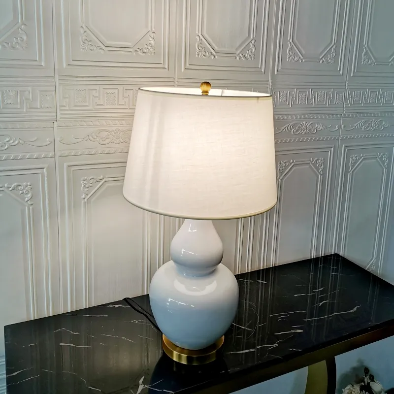 Luxury Table Lamp Close Up View