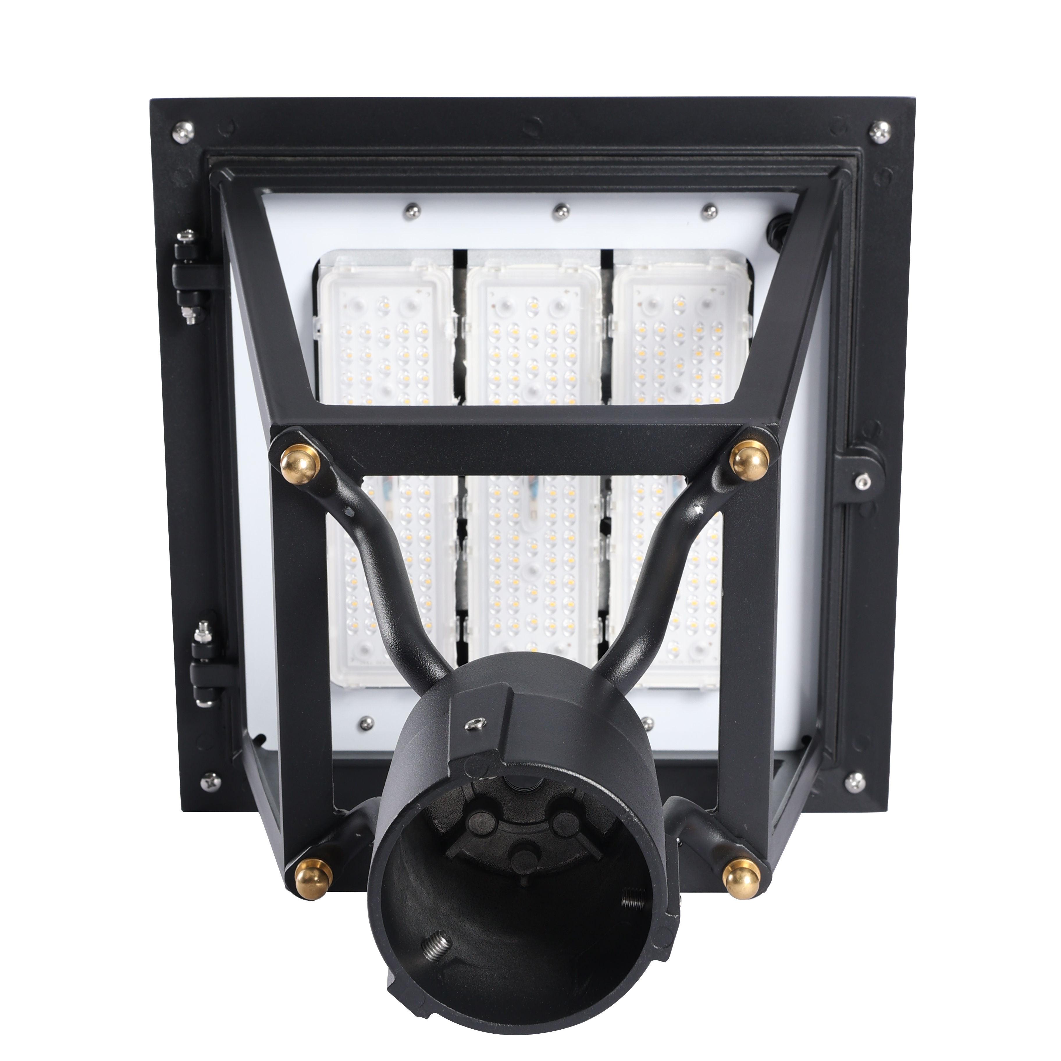 Black Vintage LED AC Powered Garden Lamp IP67 Waterproof Decorative Outdoor Street Lighting for Villas Parks &amp; Residential Areas