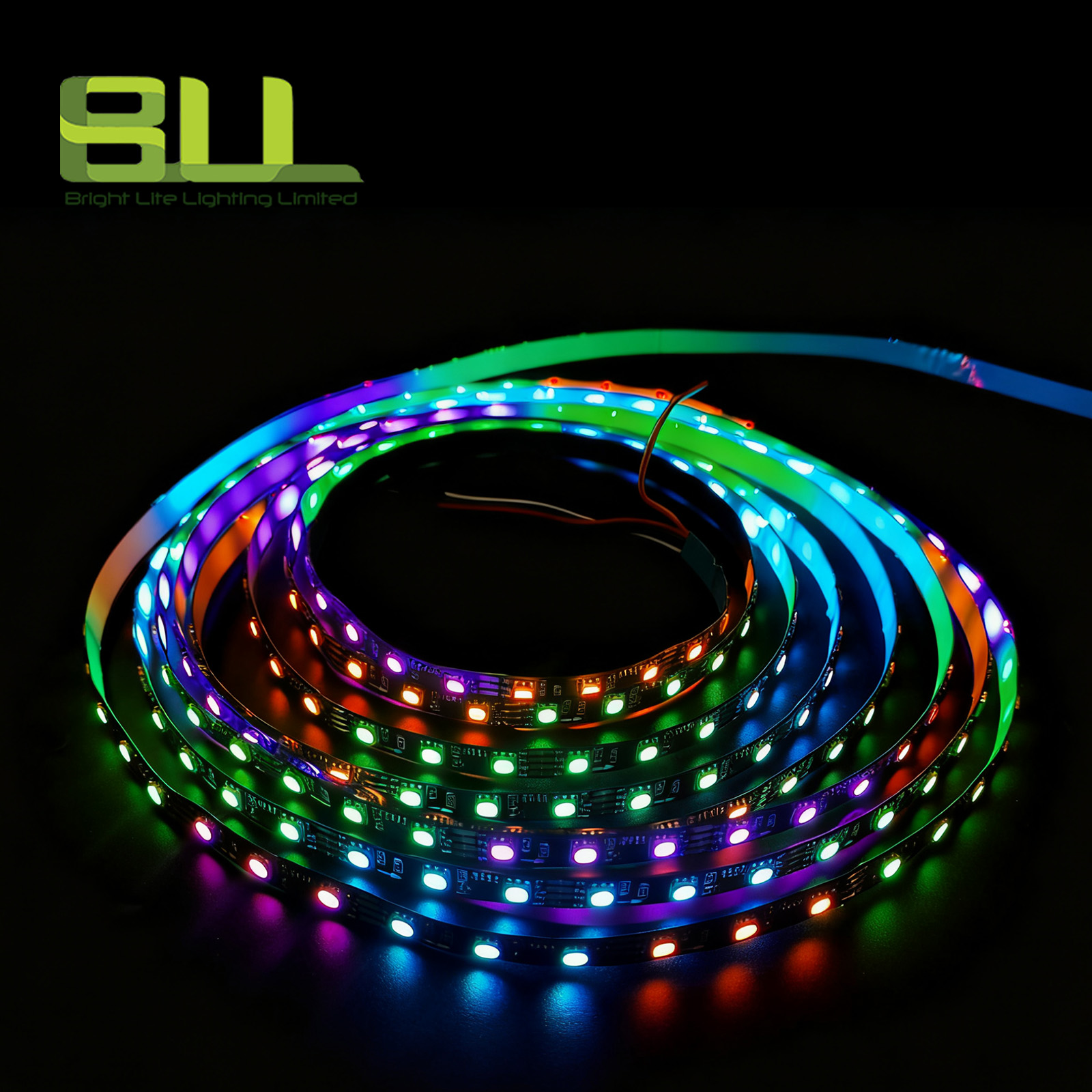 Addressable DC12V ECO 1934 IC RGB Smart Led Strip Light 5050 Leds Colorful Strip for Indoor Decoration Lighting