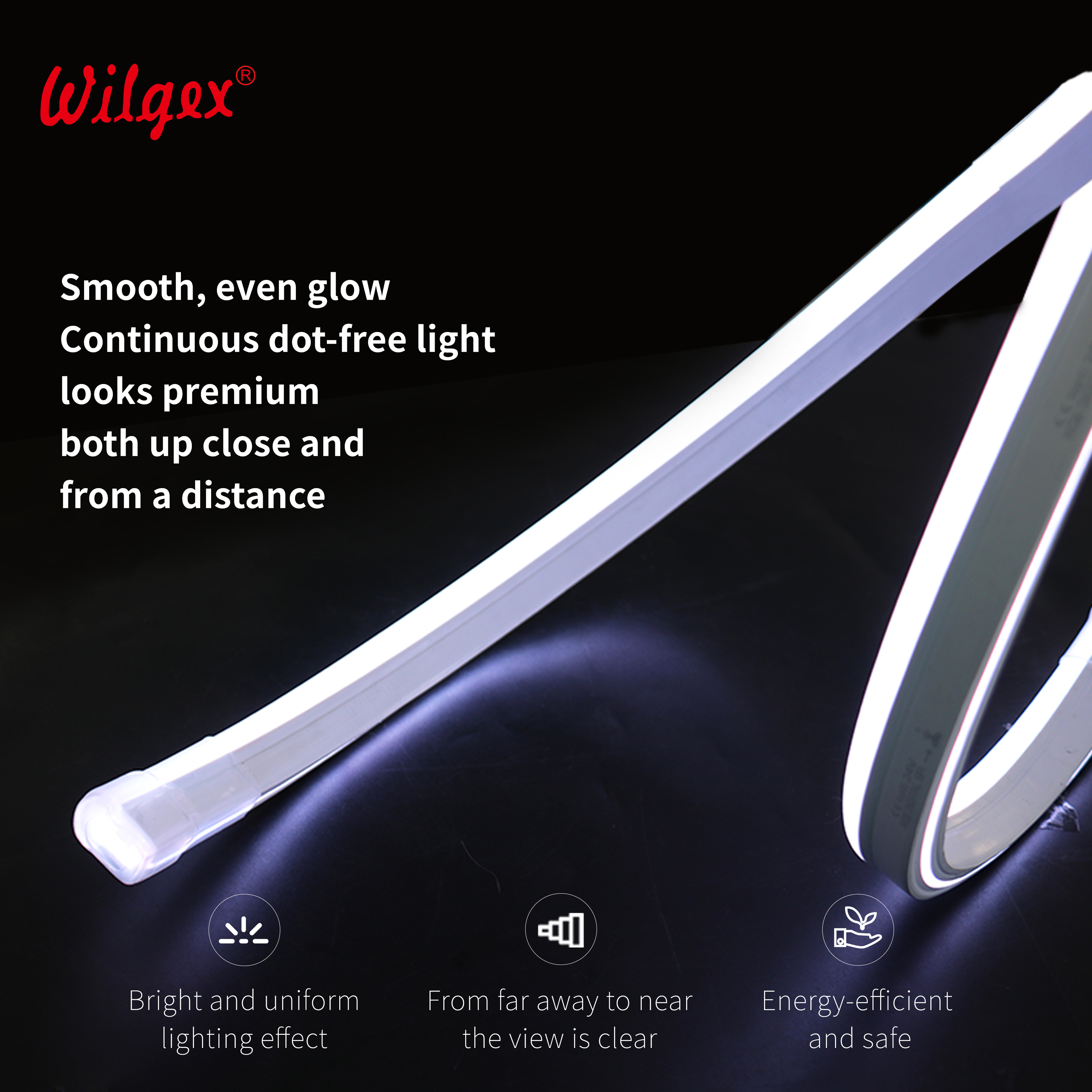 10x20mm RGB Flexible Neon Light IP68 Waterproof 24V/110V/220V Programmable LED Strip for Architectural Lighting