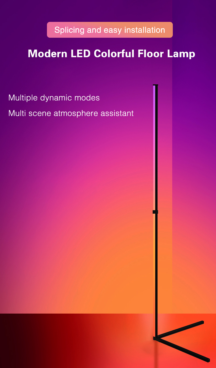 Creative Products Smart Standing Lamps Home Decor Floor Lamp Modern for Living Room Modern Led Floor Lamp