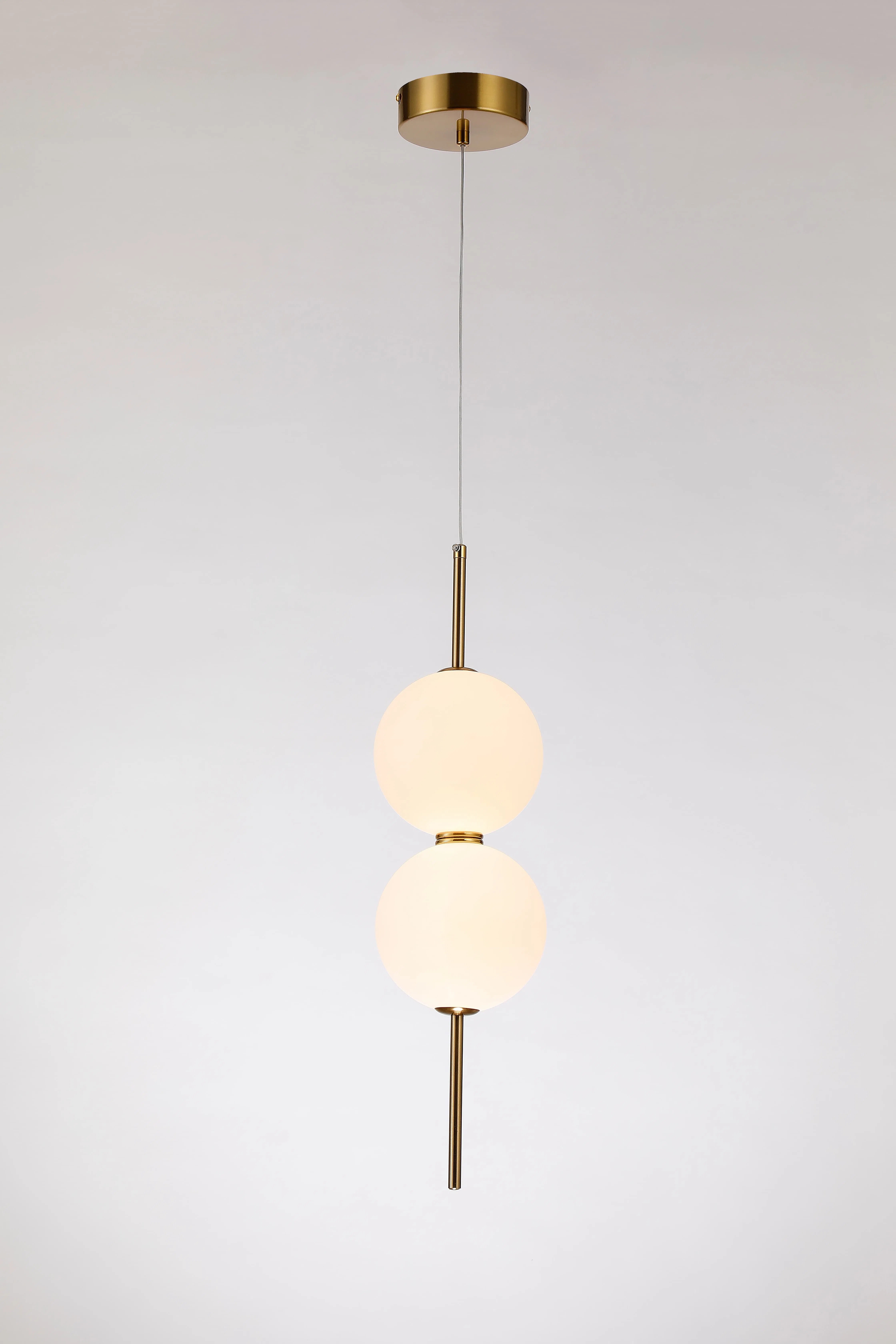 Modern Luxury Hanging Bedside Lamp Aluminum Acrylic Decorative Loft Chandelier Ceiling LED Pendant Lighting