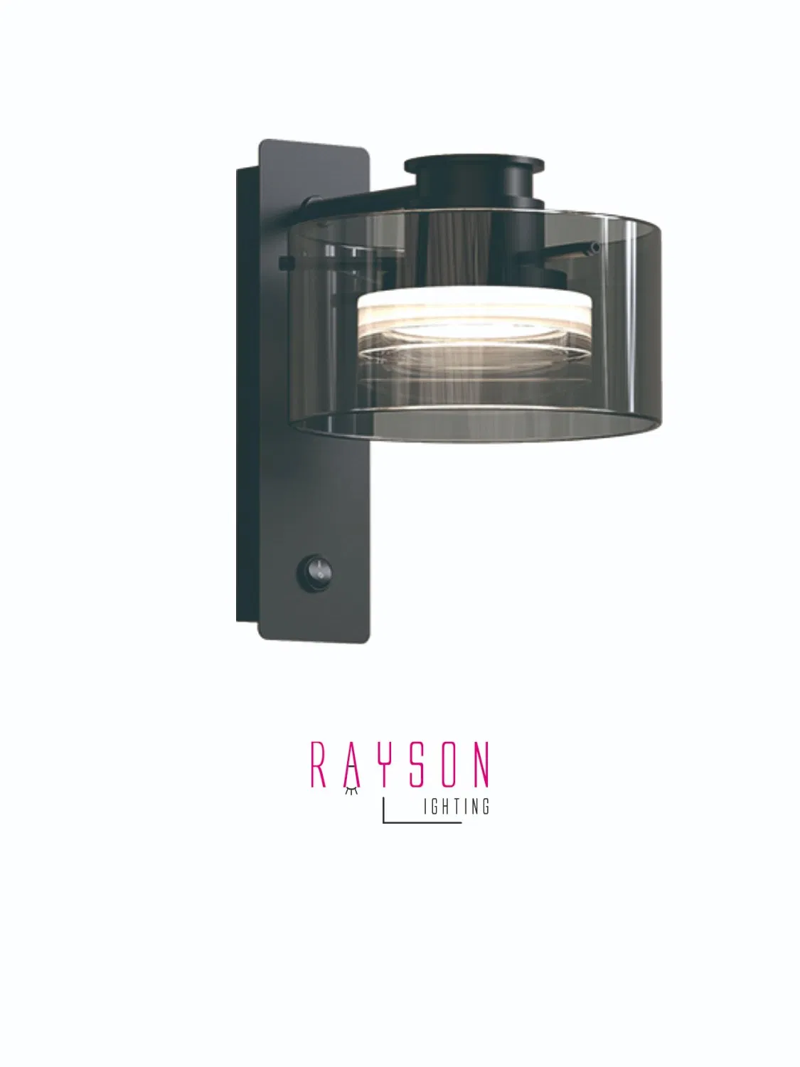 Modern Decorative Glass Wall Lamp Indoor CCT LED Lighting (3125)