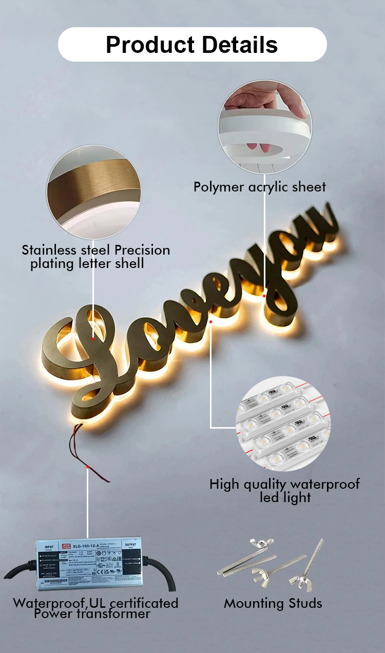 Custom LED Illuminated Signs