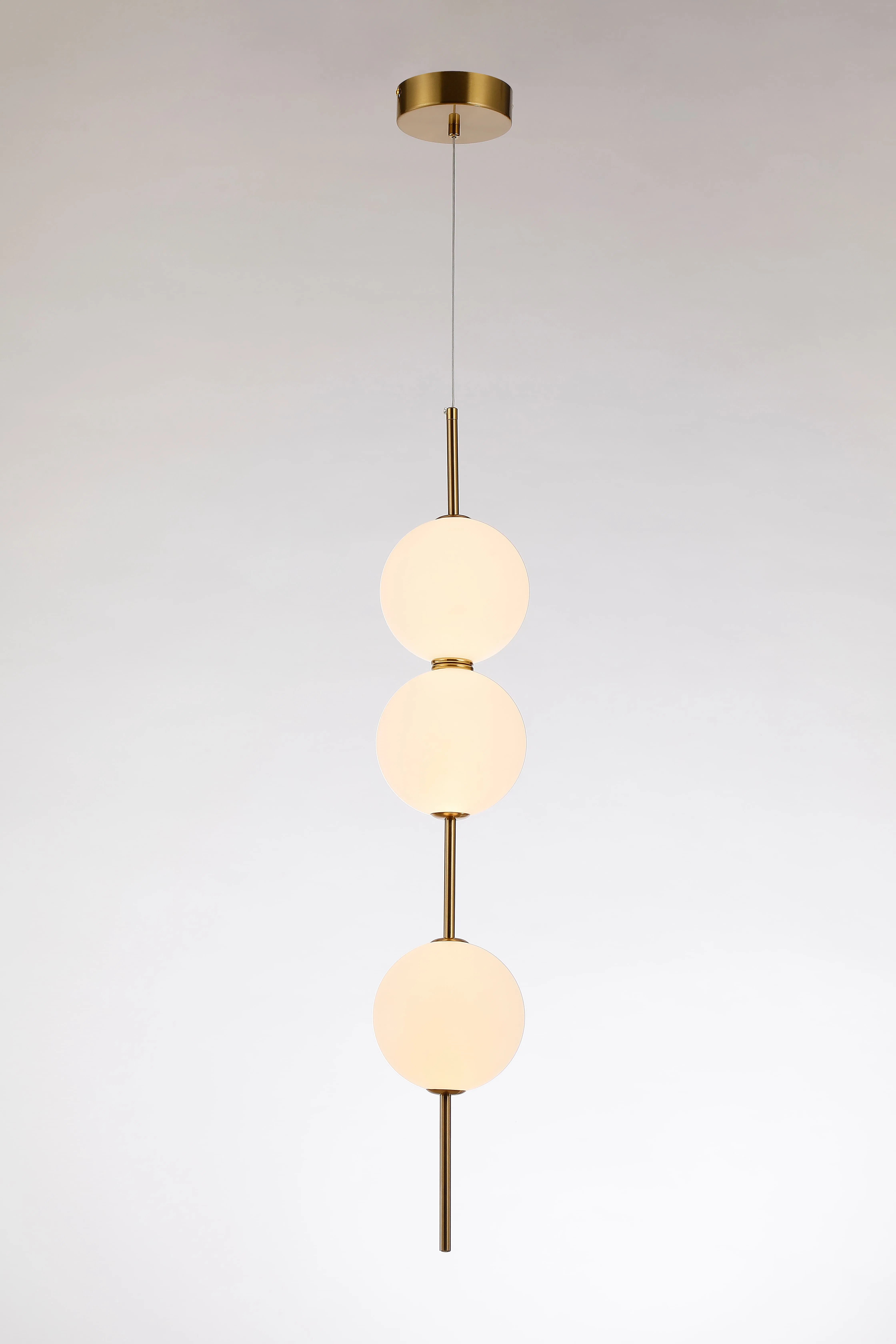 Modern Luxury Hanging Bedside Lamp Aluminum Acrylic Decorative Loft Chandelier Ceiling LED Pendant Lighting