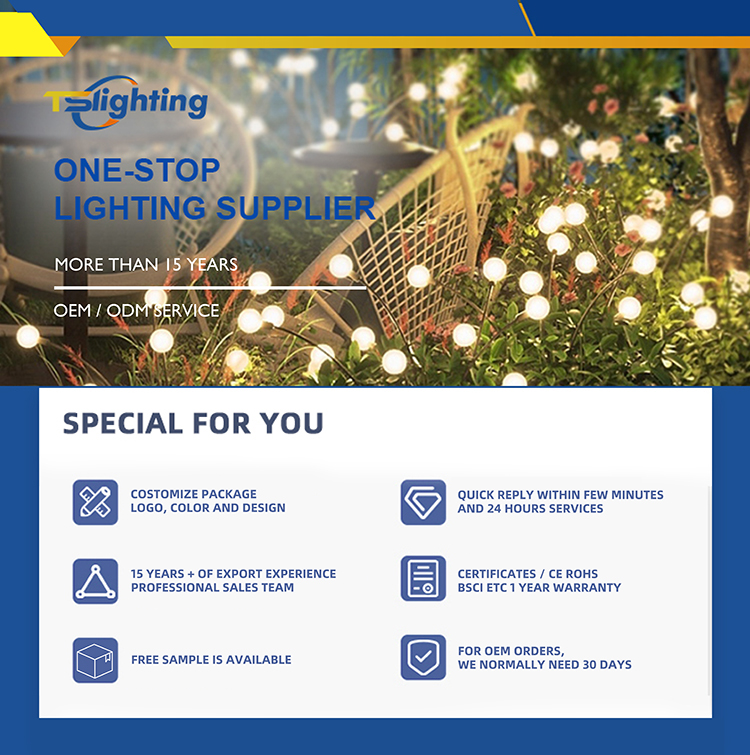 Solar Garden Lights Banner