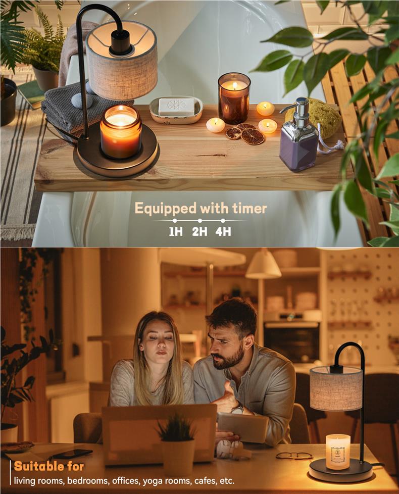 Dimmable LED Table Light with Dome Shade and Touch Control Modern Design for Aromatherapy Diffusers and Home Decor
