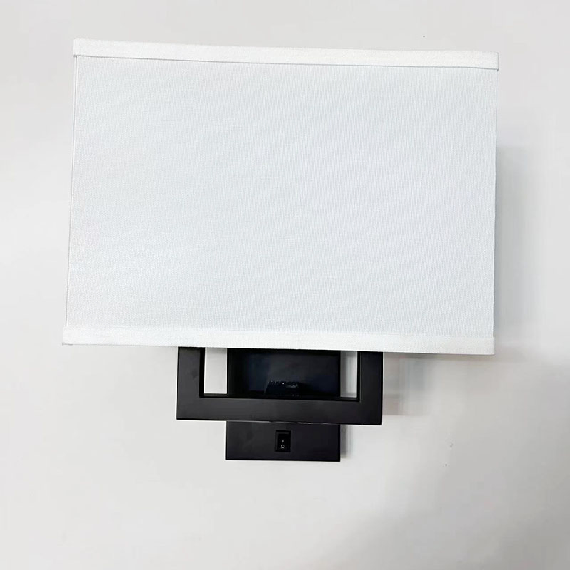 Hospitality Wall Lights Fabric Light Shade Custom Wall Lamp New Design Light