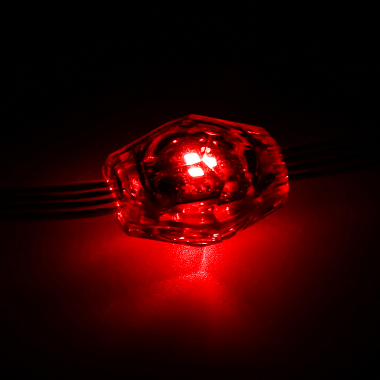SHIJI Programmable RGB LED Ball Curtain Lights IP67 Waterproof Outdoor Indoor Point Lights For Holiday Decorations