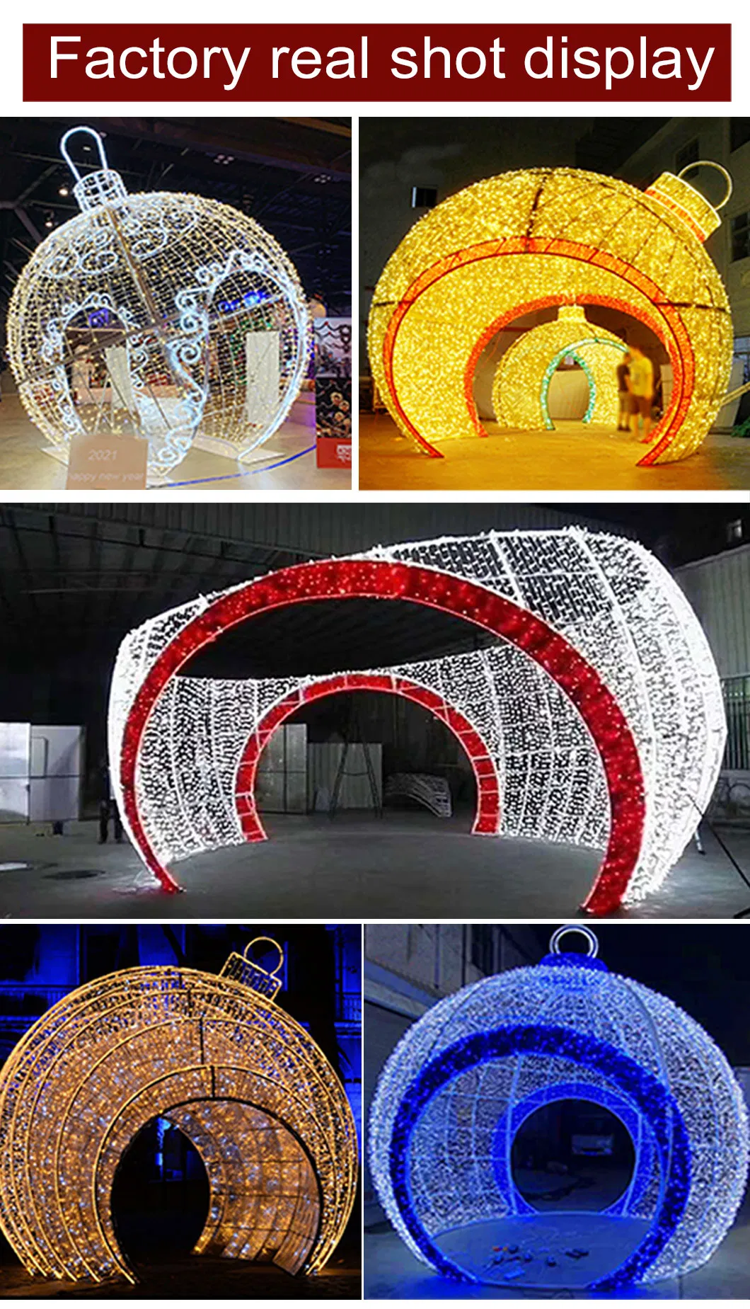 2025 Outdoor Decorative Lighting Municipal Engineering Custom Design Factory
