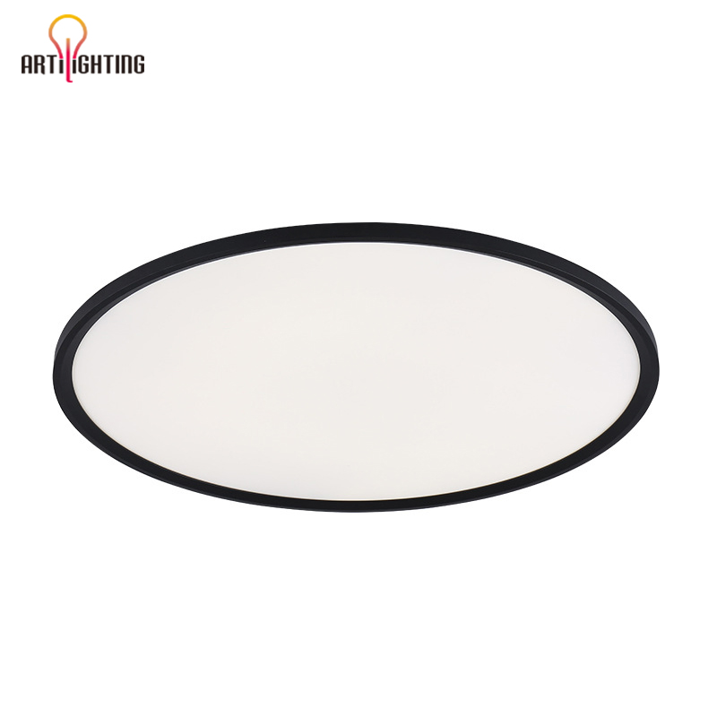 Big Round Super Size 100cm 120cm Surface Mounted Ceiling Panel LED Lighting for Office Home Decorative Hanging