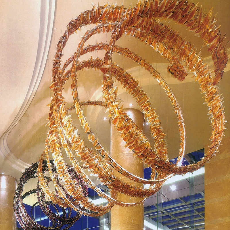 Modern Hotel Lobby Luxury Crystal Hanging Light Crystal Chandelier Lighting Big Golden Decorative European Vintage Luxury Lamp