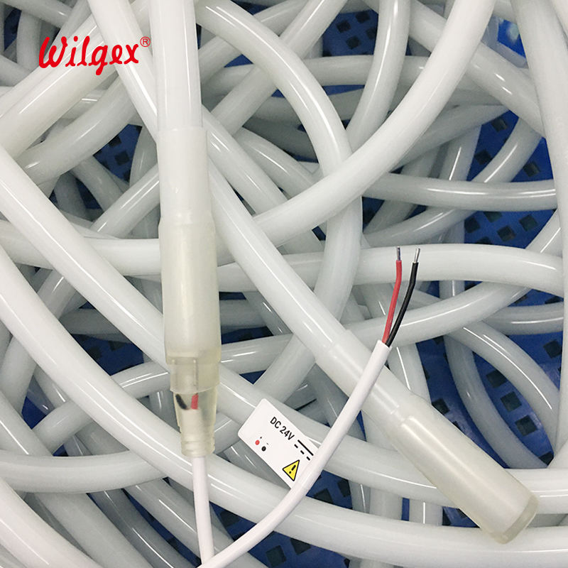 Led Strip Light Outdoor Waterproof 360&deg;lighting Pixel Rope Neon Flex 2835 Flexible Facade Custom Smart Rgb Decorative Lighting