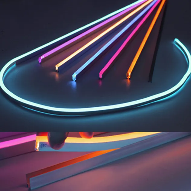 Waterproof Decorative Lighting 0410 Flexible Neon Glow Tube for Home