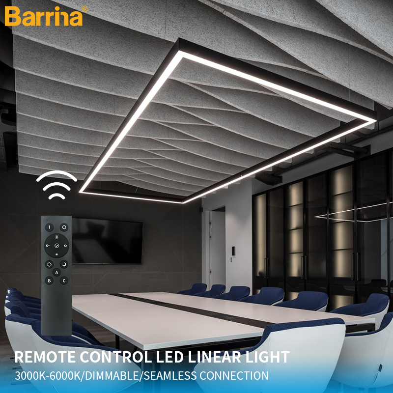 Architectural Linear Decorative Design Pendant Square Office Light Cross Any Shape Diy for Garage Gym Ceiling Lights