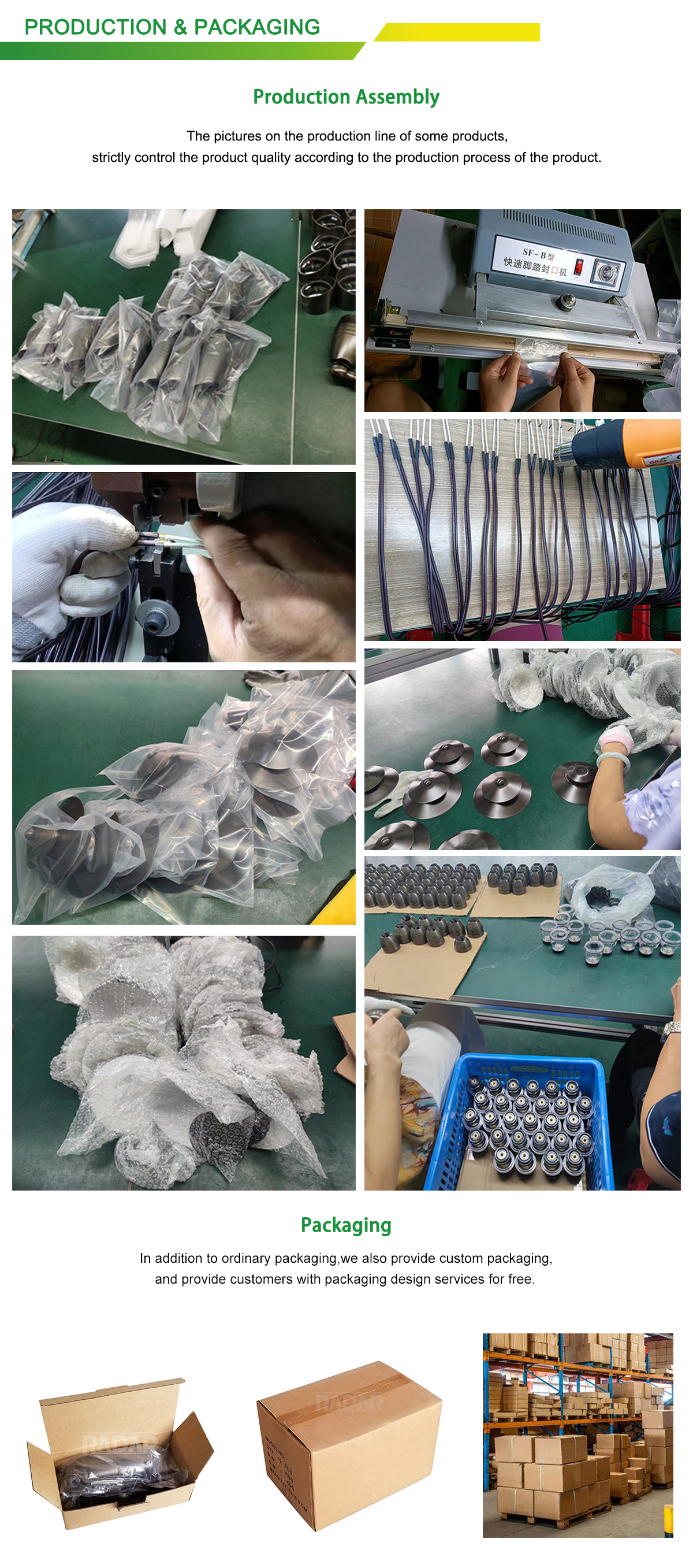 Production & Packaging