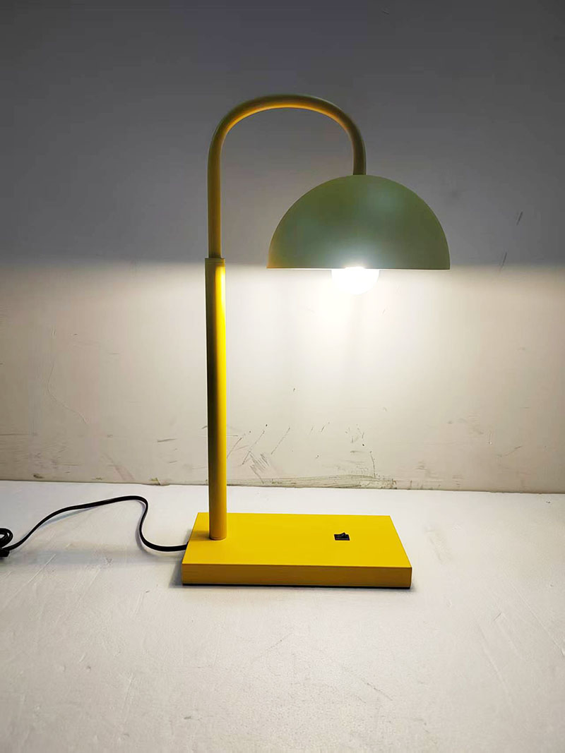 Metal Light Table Lamp Desk Lamp Hotel Lamp Indoor Lamp Yellow Light Lq Hospitality Light
