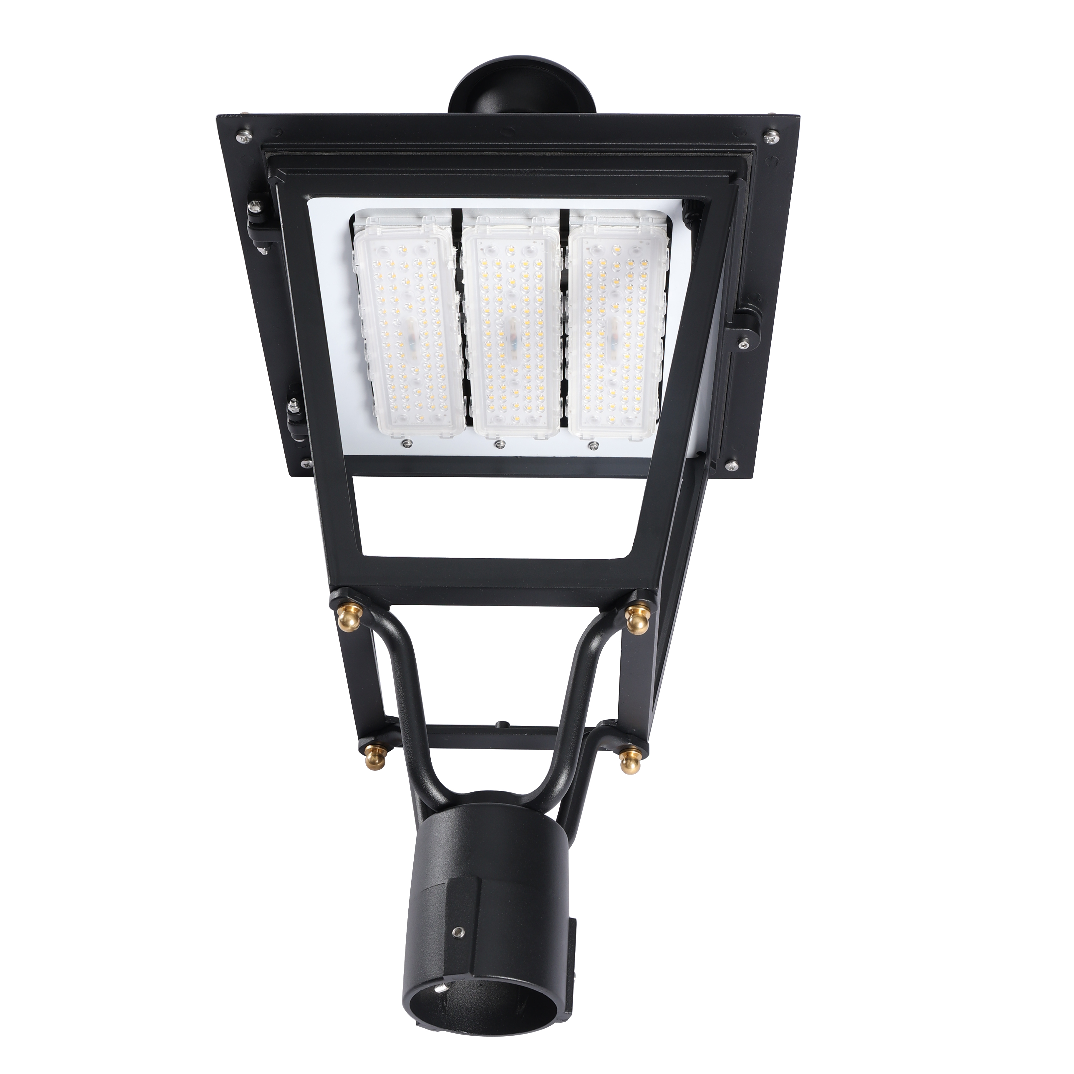 Black Vintage LED AC Powered Garden Lamp IP67 Waterproof Decorative Outdoor Street Lighting for Villas Parks &amp; Residential Areas