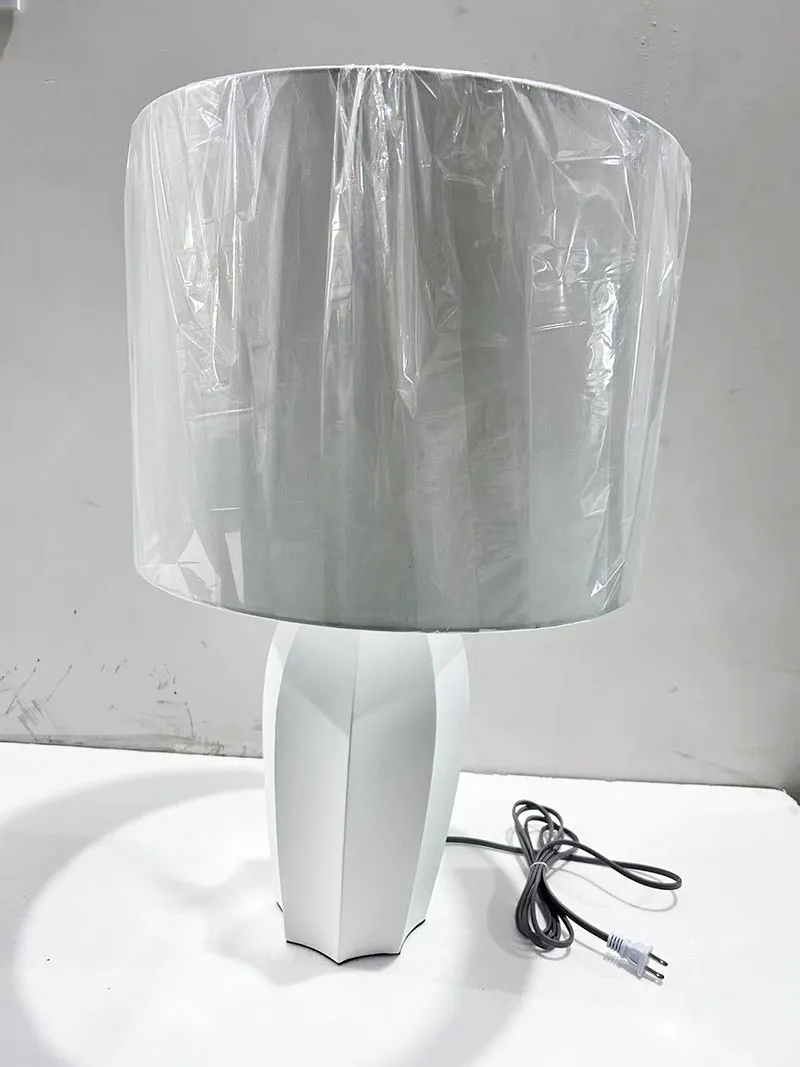 Luxury Table Lamp Resin Lamp White Base Floor Lamp Public Table Light Hospitality Table Lamp