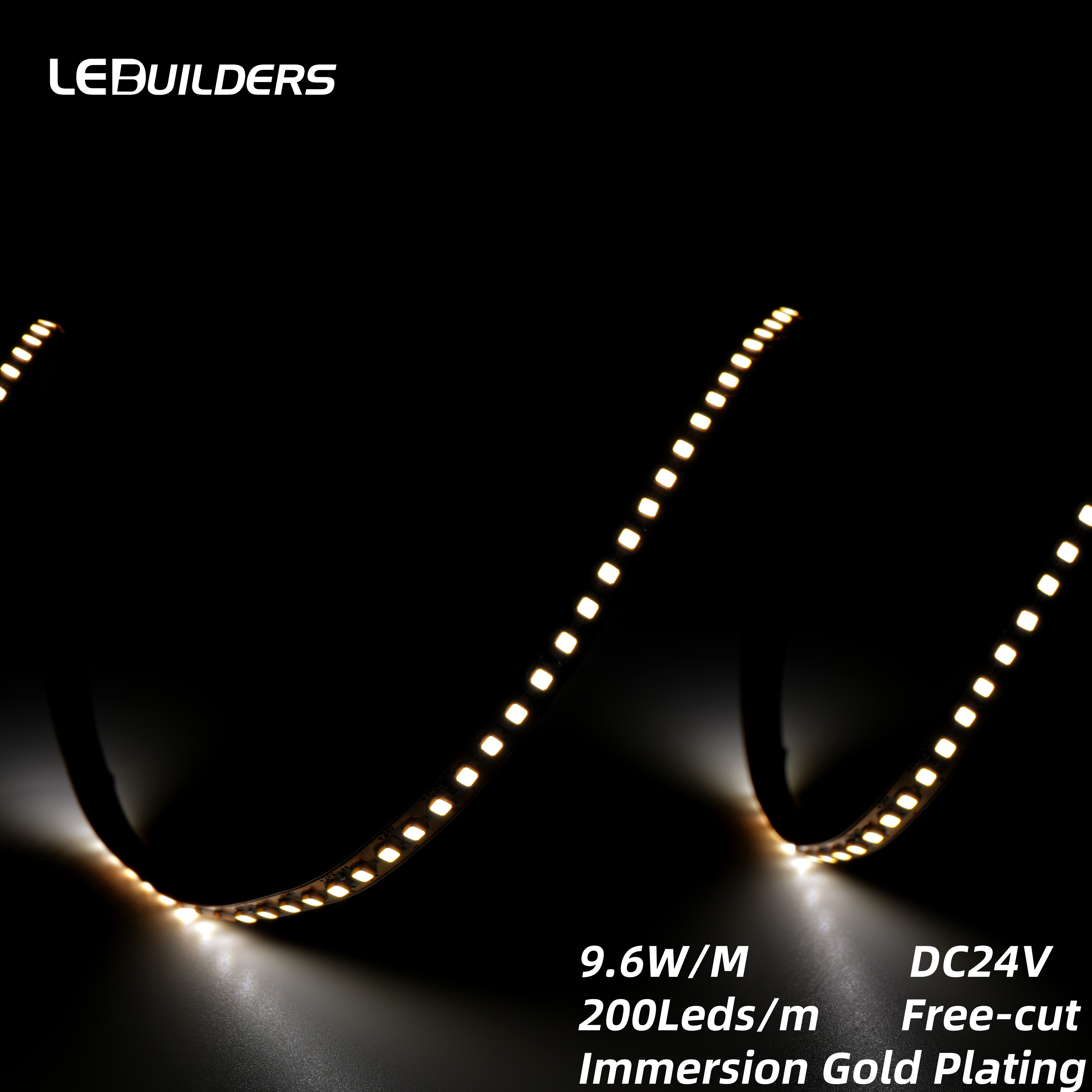 Freecut Design 2700-6000K 240 LEDs/m DC24V IP20 8mm Copper ProSMD2216 LED Strip for DIY Decor Architectural Trims Display Cases