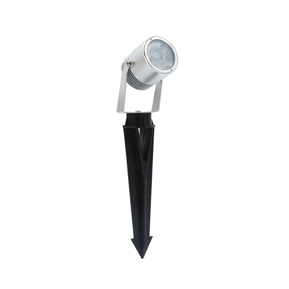 IP67 Waterproof Exterior Led Landscape Lighting 4W Outdoor Garden Led Spike Light Modern Decorative Spike Lamp