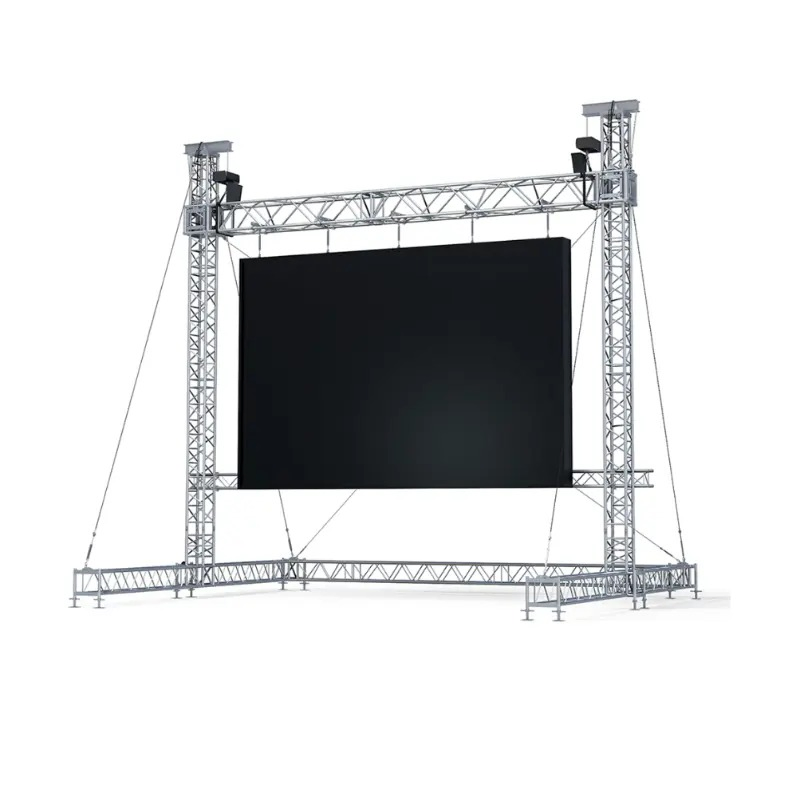 Aluminum Lighting Stage Truss System for LED Screen Exhibition Booth and Event Display
