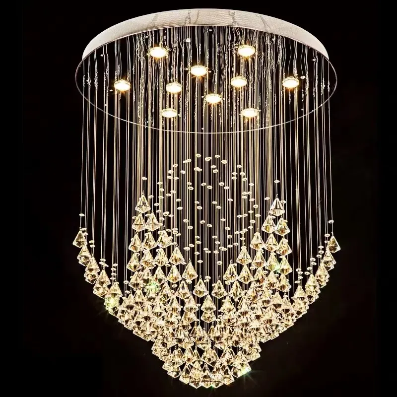 Customizable Wedding Props Chandelier Decorative Room Luxury Chandelier Hotel Villa Home Use Pendant Lighting